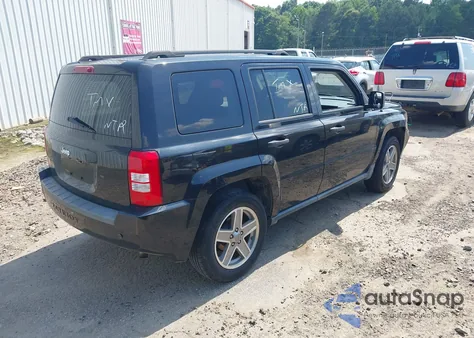 2008 Jeep Patriot Sport из США, поврежденный, VIN 1J8FF28W58D543970